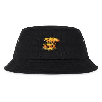 Party Antigua - Kinder Bucket Hat - Schwarz - Vorne