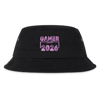 Spielen 2026 - Kinder Bucket Hat - Schwarz - Vorne