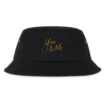 YOU & ME - Kinder Bucket Hat - Schwarz - Vorne