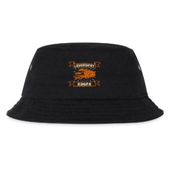 Edgar - Kinder Bucket Hat - Schwarz - Vorne