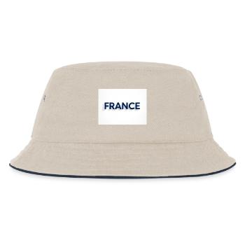 France - Bob Enfant - blanc cassé/bleu marine - Devant