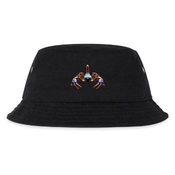 Scorpion claws stinger exoskeleton segment animal - Kinder Bucket Hat - Schwarz - Vorne