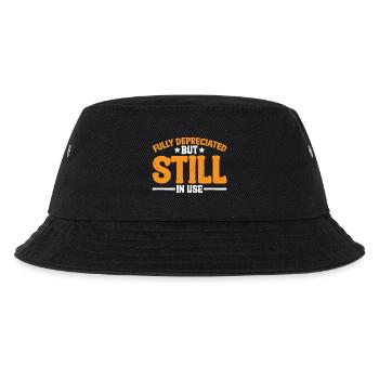 Fully Depreciated But Still In Use 39 - Kinder Bucket Hat - Schwarz - Vorne