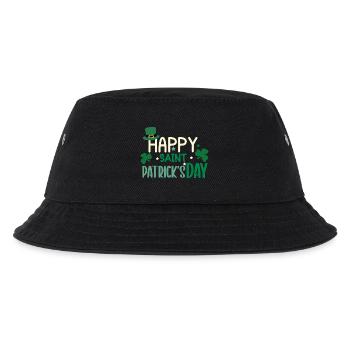 Happy St patrick's day - Kinder Bucket Hat - Schwarz - Vorne