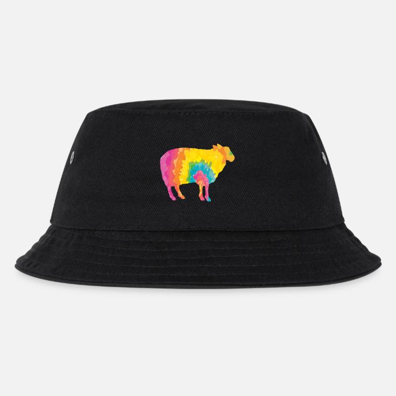 Schäfer Schaf - Kinder Bucket Hat - Schwarz