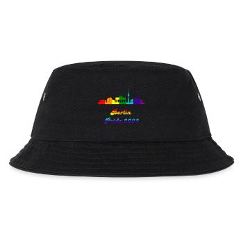 Pride 2025 Berlin - Kinder Bucket Hat - Schwarz - Vorne