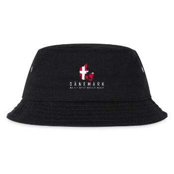Dänemark – Wo die Seele Urlaub macht - Kinder Bucket Hat - Schwarz - Vorne