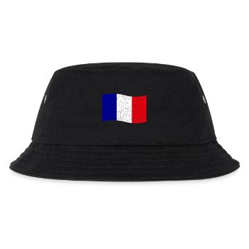 drapeau français vintage - Bob Enfant - noir - Devant