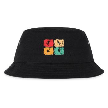 Fußball-Vintage – Solar Pulse - Kinder Bucket Hat - Schwarz - Vorne