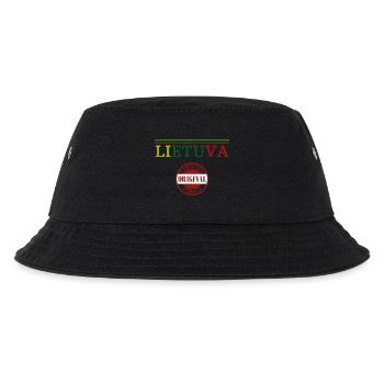 I love Lithuania, Lithuanian pride - Kids’ Bucket Hat - black - Front