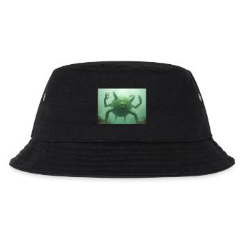Hundun, der formlose Chaosgott der chinesischen Mythologie - Kinder Bucket Hat - Schwarz - Vorne