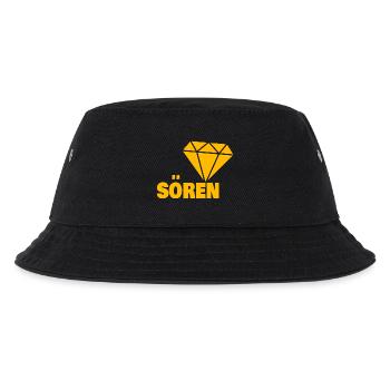 Geschenk für Soeren - Kinder Bucket Hat - Schwarz - Vorne