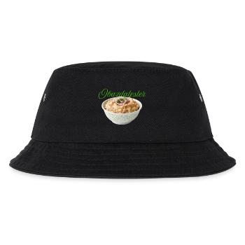 Bean puree with onions and bell peppers - Kids’ Bucket Hat - black - Front