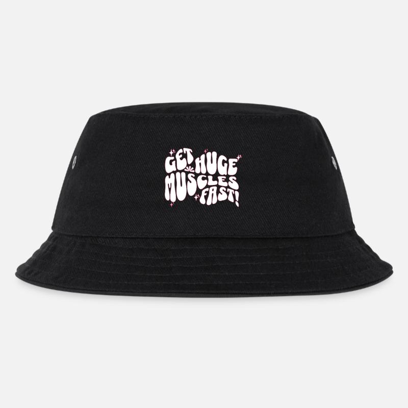 Big Muscles Fun Slogan Design - Bob Enfant - noir