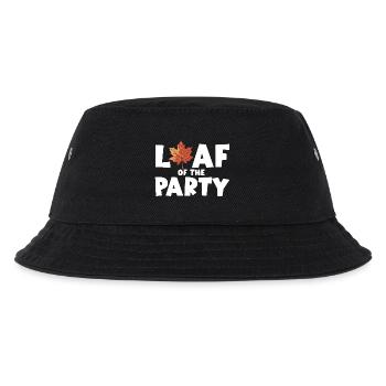 Leaf of the Party Happy Fall Harvest Autumn Leaf - Kids’ Bucket Hat - black - Front