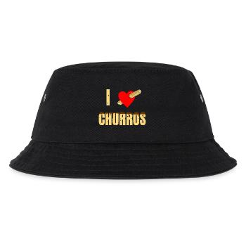 I love churros - Kids’ Bucket Hat - black - Front