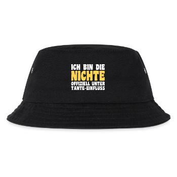 Family motif nephew - Kids’ Bucket Hat - black - Front