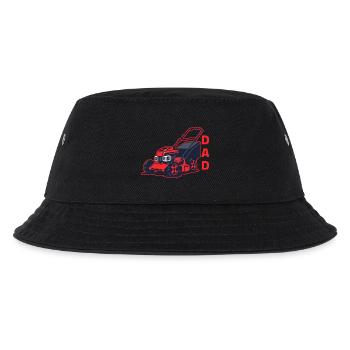 Lawn mower father - Kids’ Bucket Hat - black - Front