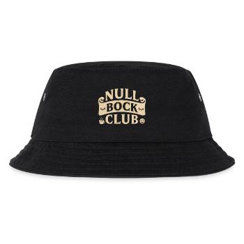 Null Bock Club – Statement Saying Funny - Kids’ Bucket Hat - black - Front