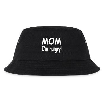 Mutter - Kinder Bucket Hat - Schwarz - Vorne