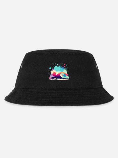Schwimmerin, Schwimmen Frau, Schwimmlehrerin - Kinder Bucket Hat - Schwarz