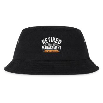 Ruhestand unter neuer Leitung Siehe Ehefrau - Kinder Bucket Hat - Schwarz - Vorne