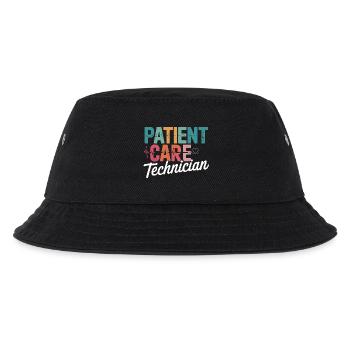 Patient Care Technician Design - Kinder Bucket Hat - Schwarz - Vorne