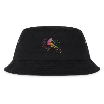 Alpine skiing Winter sports Nordic skiing - Kids’ Bucket Hat - black - Front