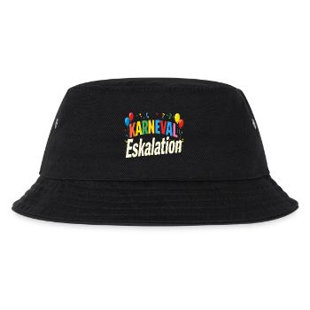 Karneval Eskalation - Kinder Bucket Hat - Schwarz - Vorne