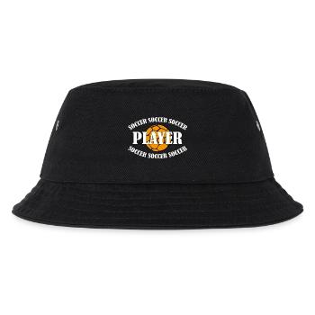 Soccer Player - Kids’ Bucket Hat - black - Front