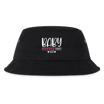 Baby 2027 loading heart loading bar - Kids’ Bucket Hat - black - Front