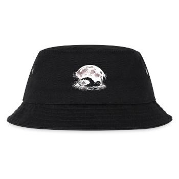 Bigfoot Float - Kids’ Bucket Hat - black - Front