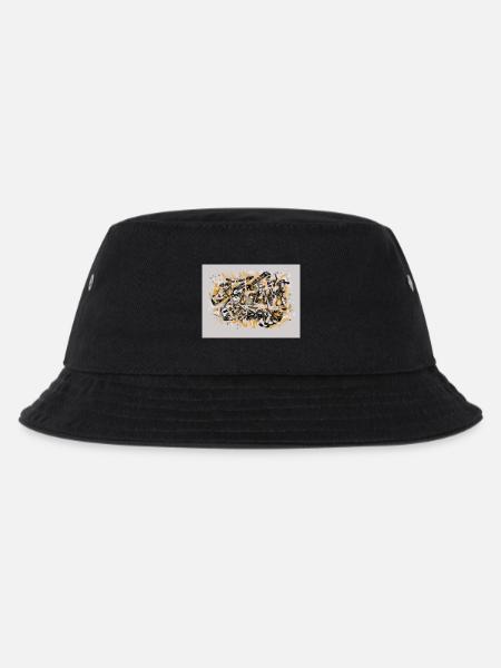Tag ohne Gesicht - Kinder Bucket Hat - Schwarz