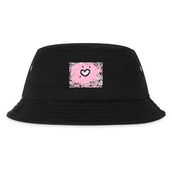 Verboten - Kinder Bucket Hat - Schwarz - Vorne