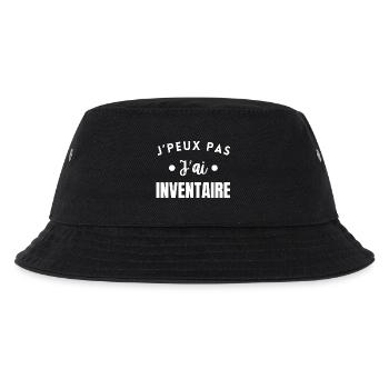 J’Peux Pas J’ai Inventaire Humour Travail - Bob Enfant - noir - Devant