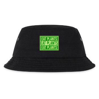 Sigle végétarien végan drôle de Eat Plants - Bob Enfant - noir - Devant