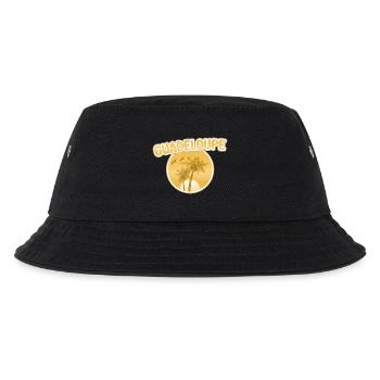 Strand Guadeloupe - Kinder Bucket Hat - Schwarz - Vorne