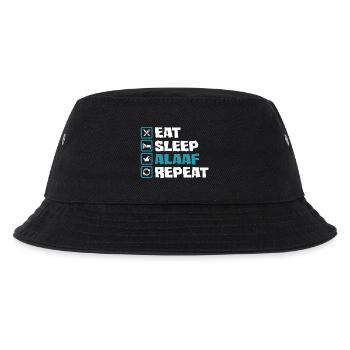 Eat Sleep Alaaf Repeat Carnival Cologne Costume - Kids’ Bucket Hat - black - Front