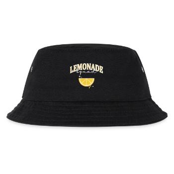 Lemonade Squad Zitrone Sommer Limonade - Kinder Bucket Hat - Schwarz - Vorne