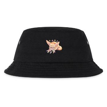 Dreamer fox with a dream catcher - Kids’ Bucket Hat - black - Front