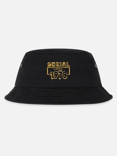 1978 - Kinder Bucket Hat - Schwarz