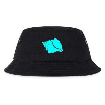 Rangée de coquillages bleu turquoise - Bob Enfant - noir - Devant