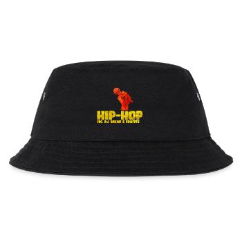 Hip Hop Fist Basketball Tee - Kids’ Bucket Hat - black - Front
