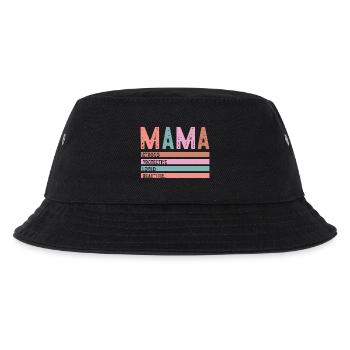 Maman Forte Protectrice Aimée - Bob Enfant - noir - Devant