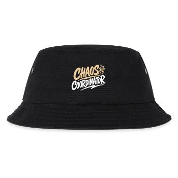 Chaos Coordinator Funny Saying Shirt - Kids’ Bucket Hat - black - Front
