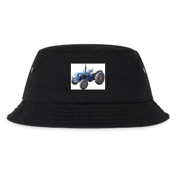 Mari Gamle Traktor - Kinder Bucket Hat - Schwarz - Vorne