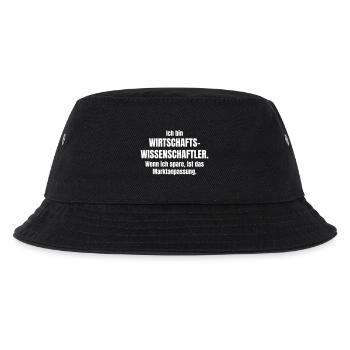 Wirtschaftswissenschaftler - Kinder Bucket Hat - Schwarz - Vorne