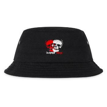 Für immer Sie, Ihre liebevollen Schädelprodukte - Kinder Bucket Hat - Schwarz - Vorne