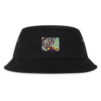 Street Art Gap - Kinder Bucket Hat - Schwarz - Vorne