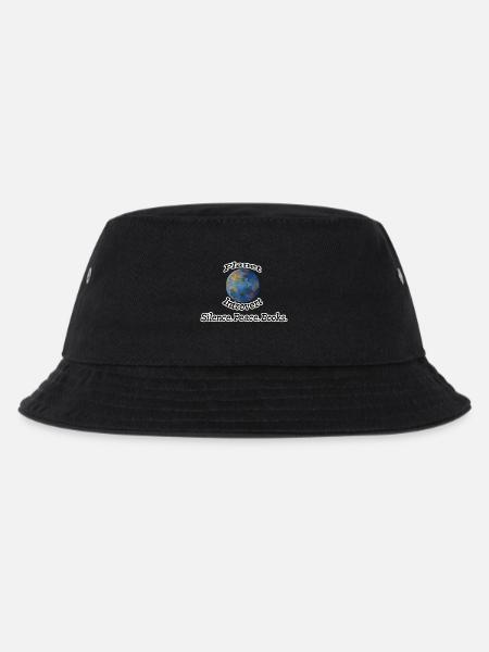 Planet Introvert Nerd, Fun, Geschenk Sprüche, Buch - Kinder Bucket Hat - Schwarz